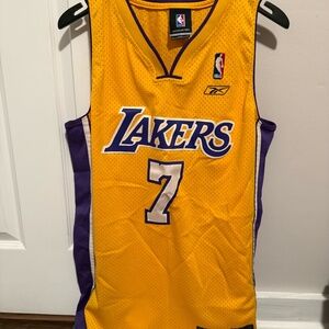 Lamar Odom Los Angeles Lakers #7 NBA Jersey | Reebok | Men’s Medium